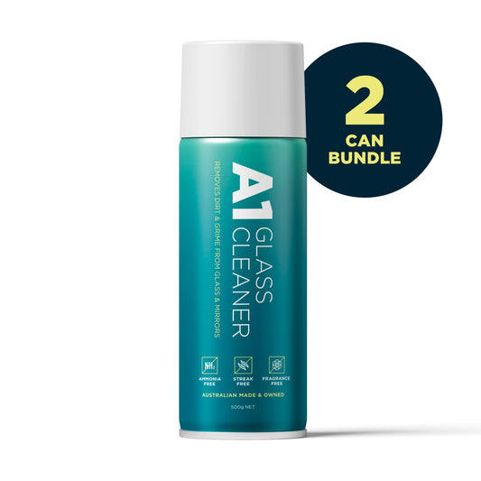 A1 Glass Cleaner - 2 Can Bundle